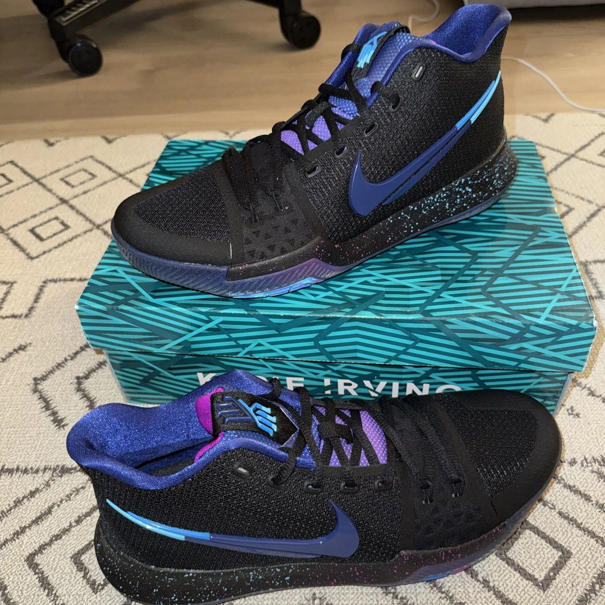Nike Kyrie 3 Low Black for Sale | Authenticity Guaranteed | eBay