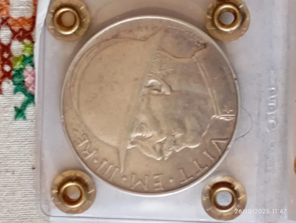 20 Lire Elmetto NC 1928 Non Comuni Periziata Bb - Immagine 4 di 4