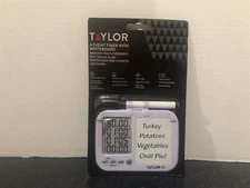 New Taylor Four-Event Digital Timer with Whiteboard Kitchen Cooking Timer