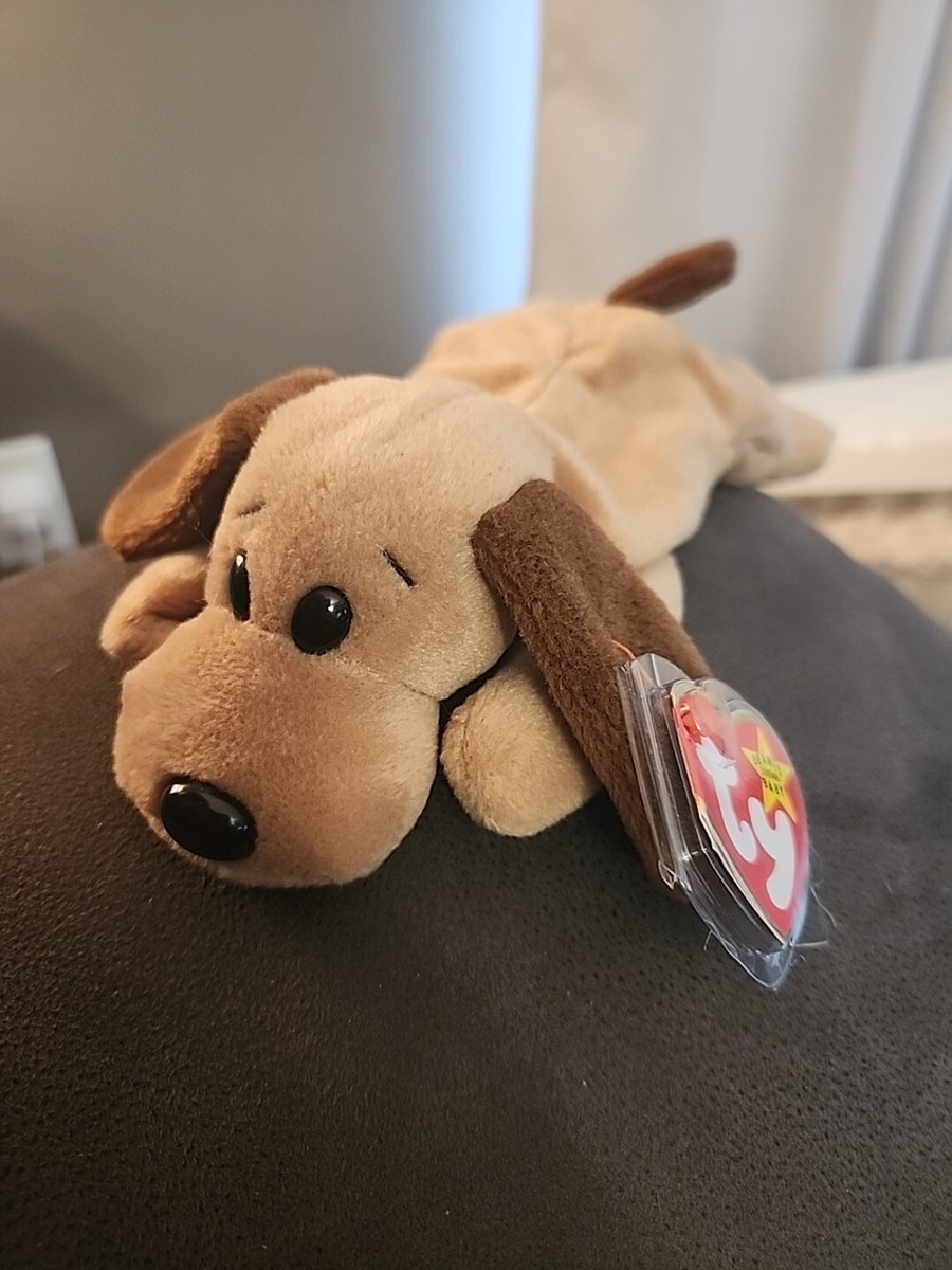 Dog Beanie Babies With Pvc Pellets Ty Beanie Babies Bones The Dog