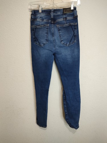 Kendall + Kylie Jr Mädchen Hochhausjeans in blau Größe 5/27 The Kontour - Bild 7 von 11