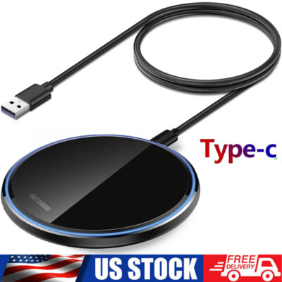 For iPhone Samsung Galaxy S26 S25 S24 S23 S22 Ultra Fast Wireless Charger Pad