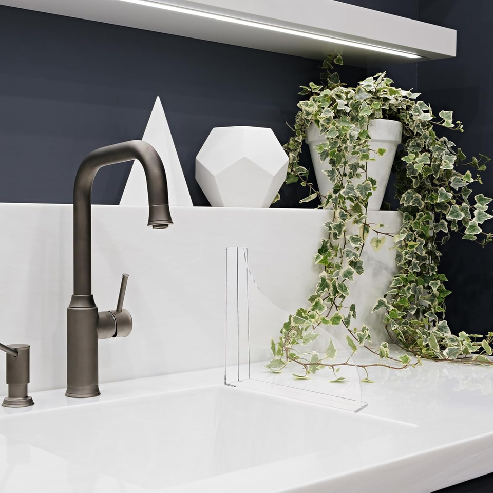 Bathtub Shower Splash Guard 2 Pack Acrylic Corner Waterproof Splash