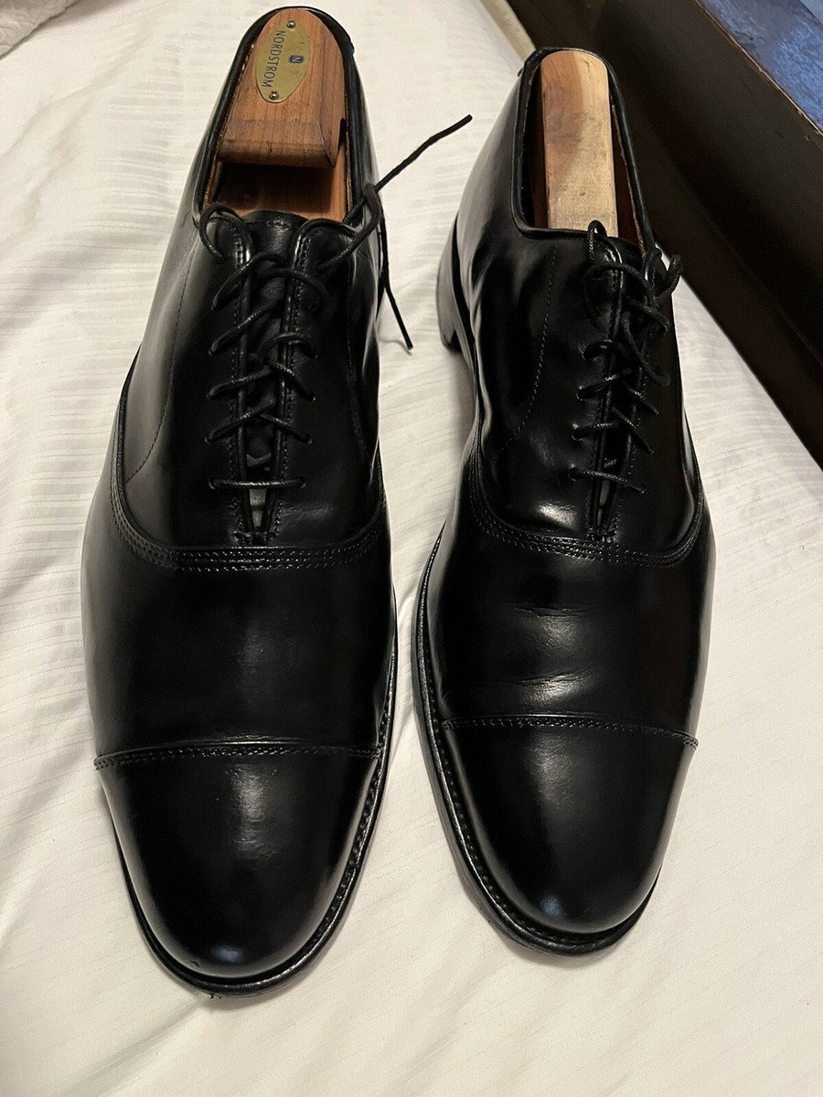 Allen Edmonds Size 12A ALLEN EDMONDS WALTON LEATHER split TOE OXFORD SHOES Size 12A  main image 3