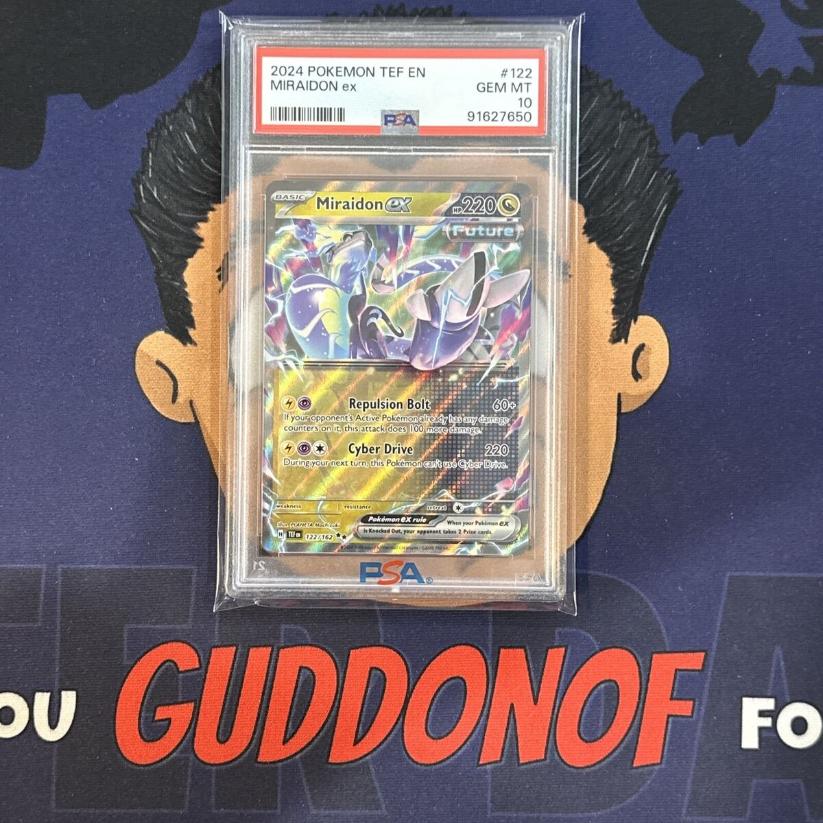 💎PSA 10 GEM MINT 2024 Pokemon Temporal Forces MIRAIDON EX 💎PSA 10 GEM MINT 2024 Pokemon Temporal Forces MIRAIDON EX