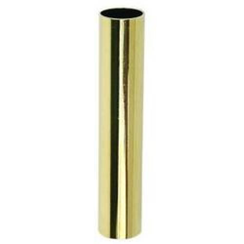 5 Ft Floor Mount Bar Foot Rail Tubing Kit 5 Foot Polished Brass Bar