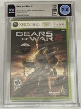 Gears of War 2 DNSB Xbox 360 New Sealed Graded WATA 7.0 B+