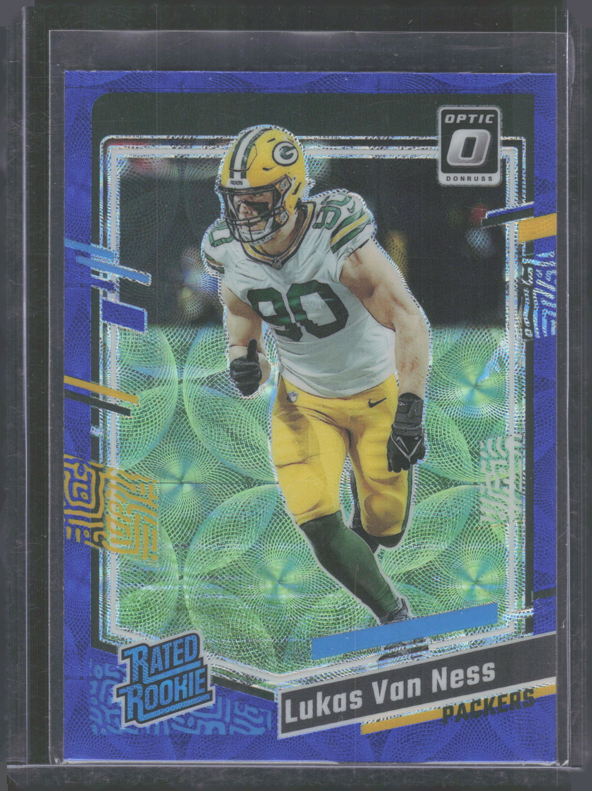 2023 Donruss Optic Blue Scope #240 Lukas Van Ness RR