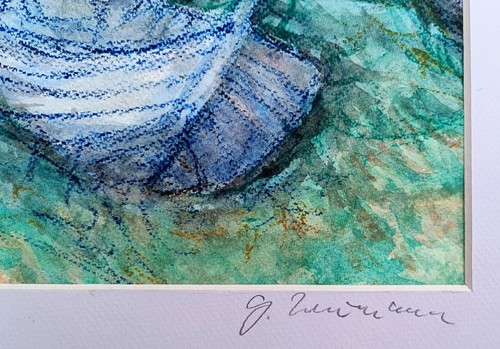 Neumann, Georg (1934 Frankfurt/Oder – 2003) Alt-Loddin Usedom 1992 Mixed Media - Picture 3 of 5