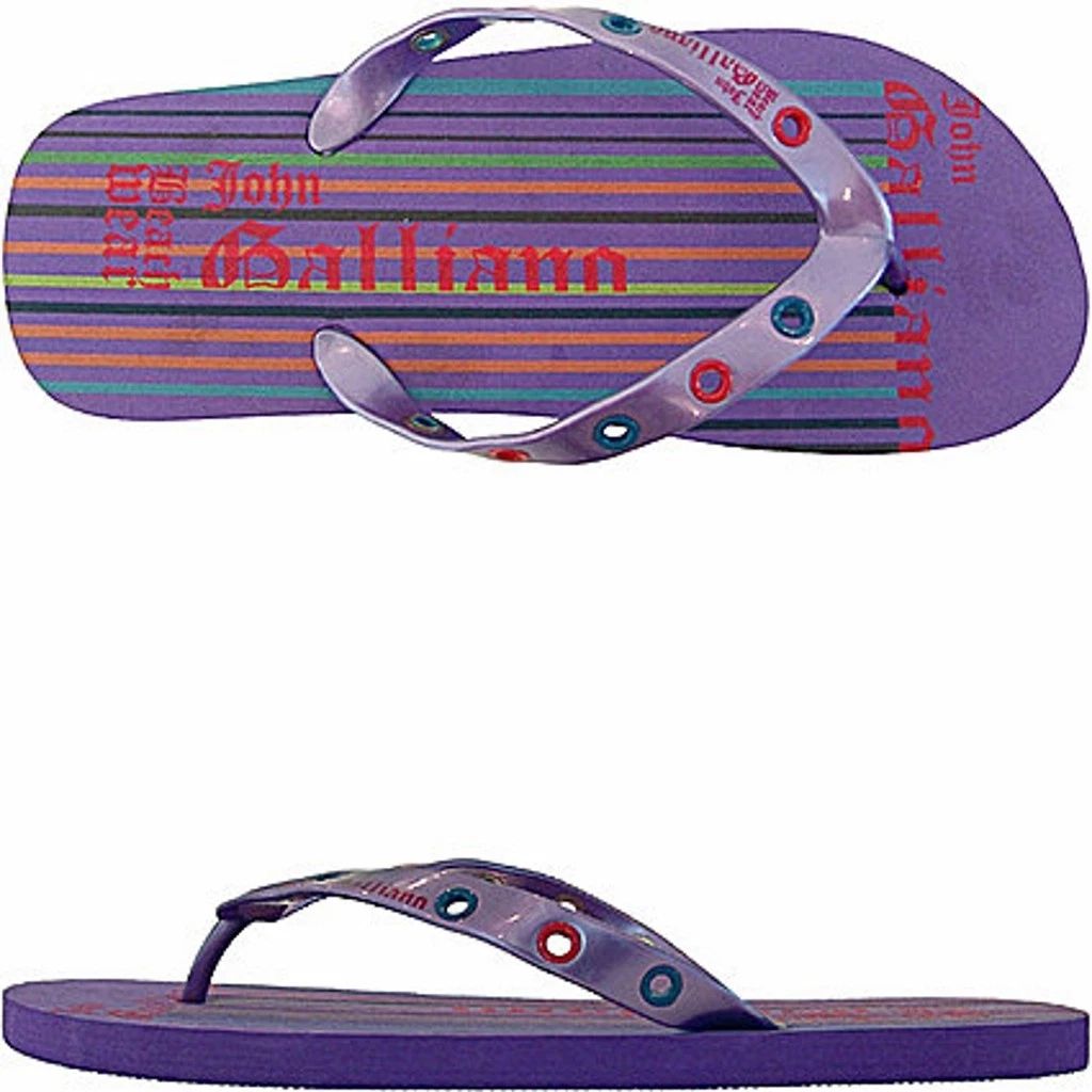John Galliano Flip-Flops Maxilogo, Maxilogo Flip Flops
