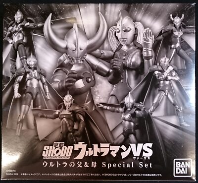 BANDAI - Shodo ウルトラマンVS ウルトラの父&amp;ウルトラの母 Amazon.co.jp: SHODO ウルトラマンVS ウルトラの父＆母 Special