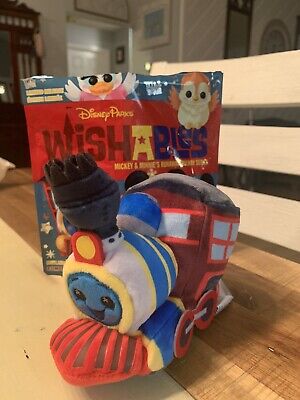 New Disney Parks Wishables Mickey & Minnie's Runaway Railway Series Train Plush | eBay