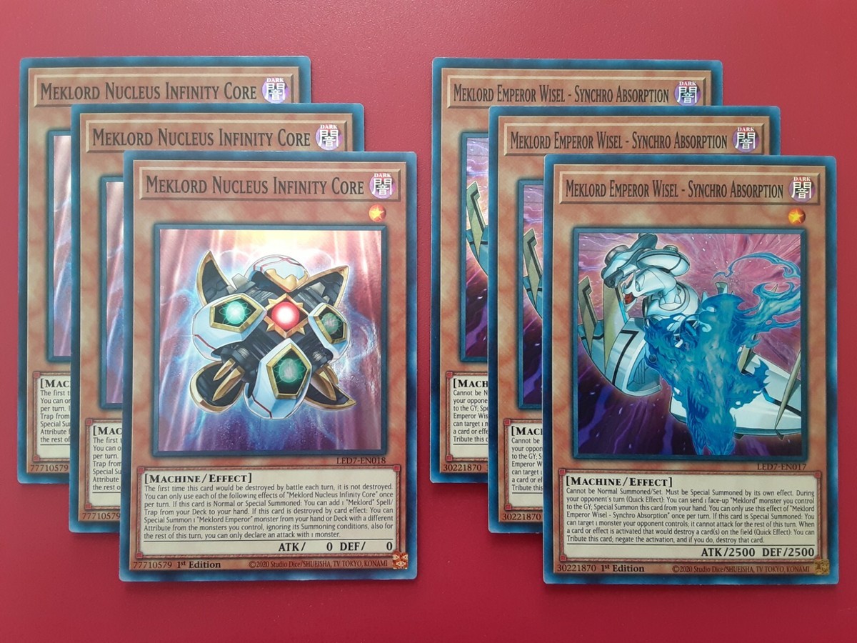 Yugioh Meklord Deck 40 Card Emperor Wisel Granel Skiel Budget Tournament  Ready | eBay