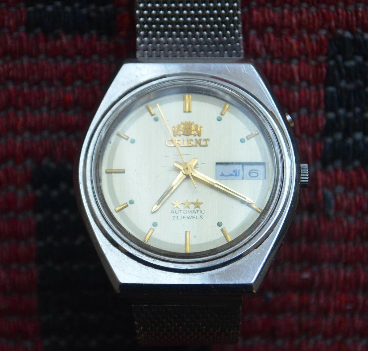 ORIENT AAA 21 Crystal Watch 469HA1-70 PR Automatic Running 3 STAR | eBay