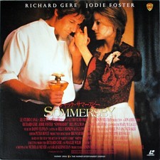 Sommersby Laserdisc JAPAN LD NJWSL-12649 Richard Gere Jodi Foster