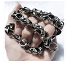32" All Skull Strong Leash Wallet Chain Biker Trucker Heavy Jean Key Chain