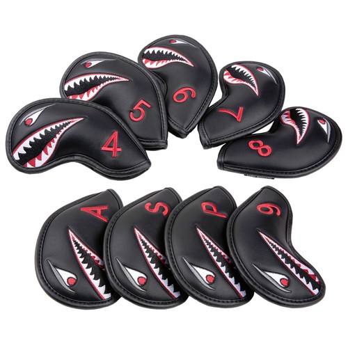9X Golf Iron Cover Headcover For Taylormade Sim Sim2 Max Stealth Ping
