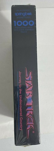 1993 Springbok Star Trek Journey to Undiscovered Country 1000 Pc Puzzle sealed - Picture 4 of 11