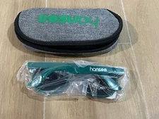 Rare Green HANSON SUNGLASSES w/ ZIPPER CASE from concert tour! NEW SEALED MINT!