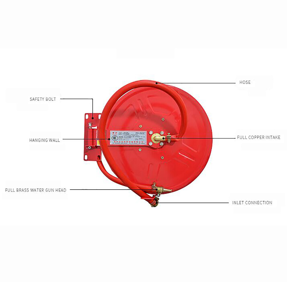 Fire Hose Reel Fire Protection Equipment Fire Hydrant Box Selfhelp