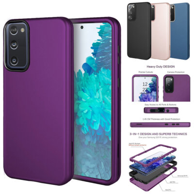 For Samsung Galaxy S20 FE 5G Case Heavy Duty Shockproof Tough Protective  Cover