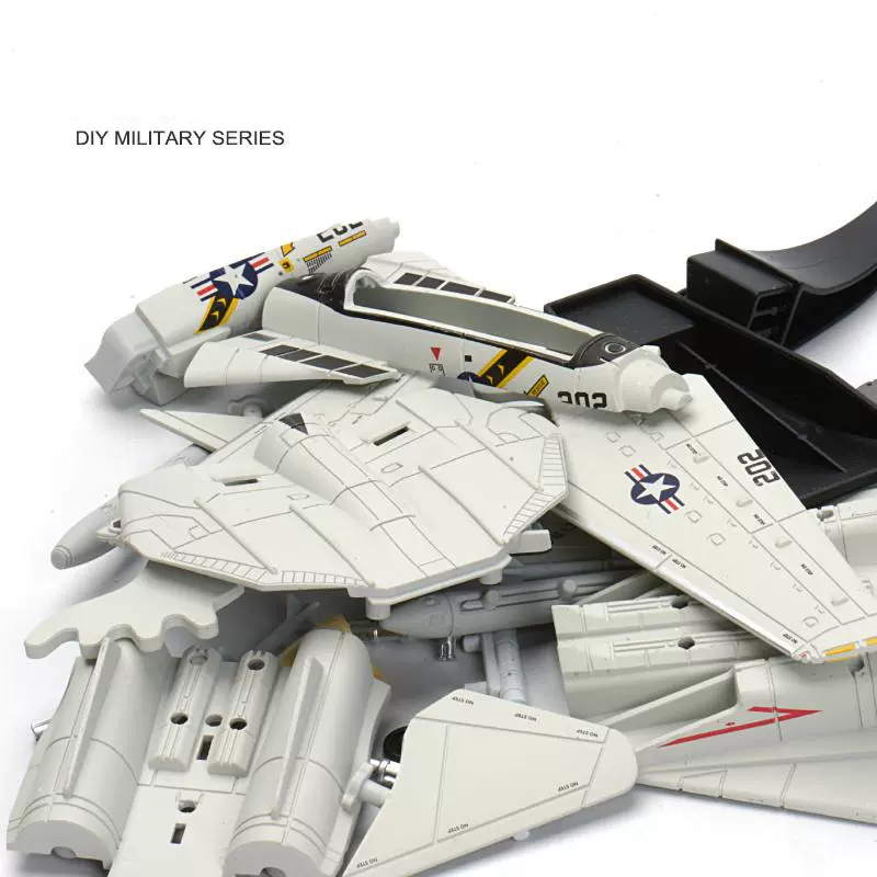 Kit De Modélisme Avions/chars Militaires - F-14, SU-57, B-2, Léopard 2A7, Etc. - Échelle 1:72 - Plastique