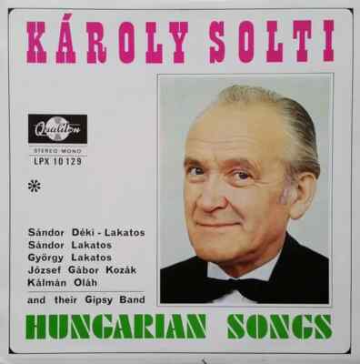 Solti Károly Hungarian Songs Qualiton Vinyl LP