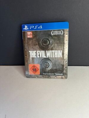 The Evil Within Limited Steelbook Edition PS4 Sony PlayStation 4 100% UNCUT TOP 