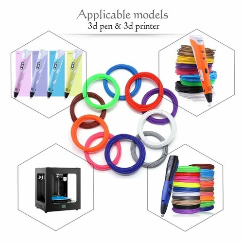 3D Printer 3D Pen Filament PLA 1.75mm, 30+ Colours - 10m Length - Picture 2 of 31