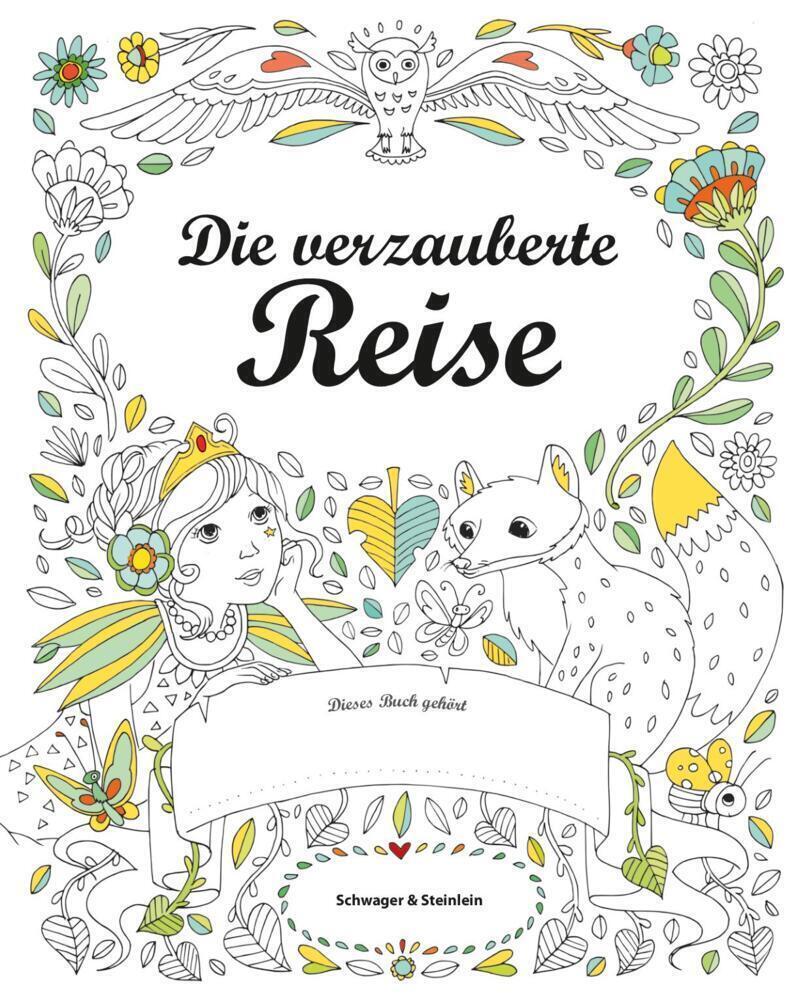 Thumbnail - Die Verzauberte Reise | Ein Magisches Malbuch Für Kinder Ab 5 Jahren |