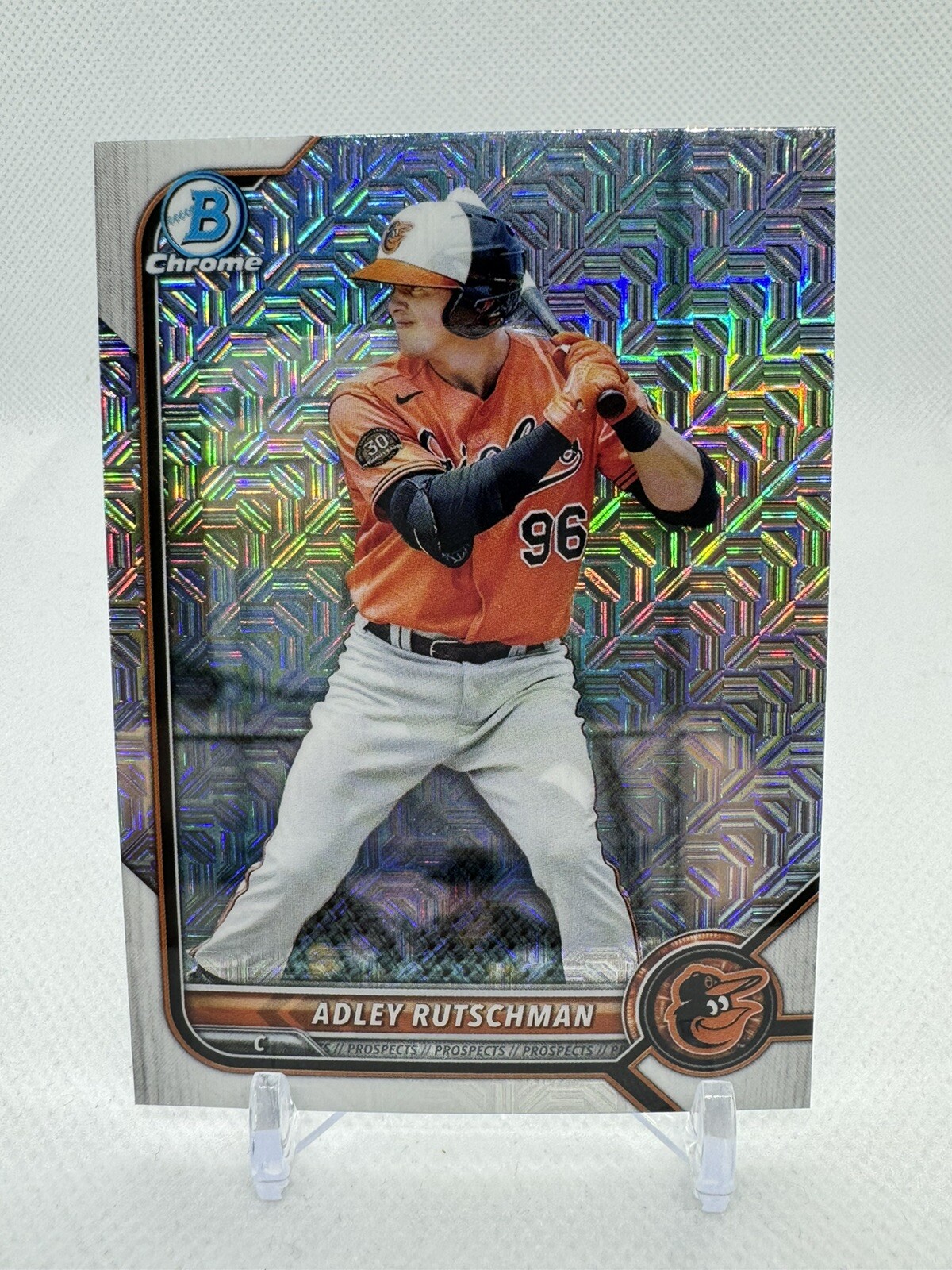 2022 Bowman Chrome Prospects Mega Box Mojo Refractor Adley Rutschman #BCP-29