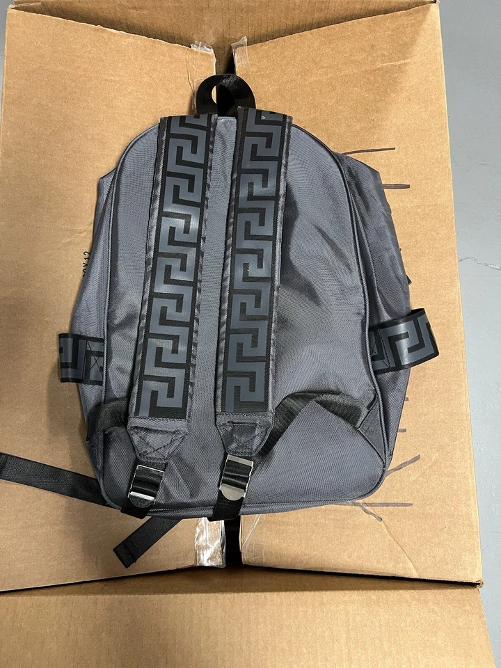 Рюкзак Versace подлинный темно-серый 2019 подарочный товар - Изображение 2 из 2