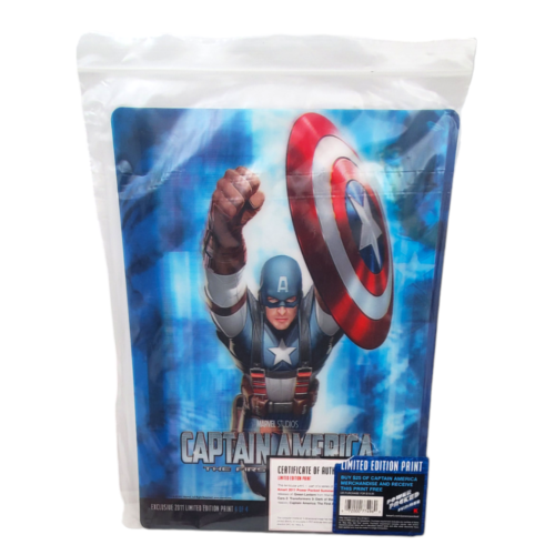Captain America The First Avenger édition limitée impression 3D holographique 2011 - Photo 1 sur 9