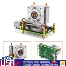 Raspberry Pi 5B Tower Fan Raspberry Ice Tower Radiator Pi5 ICE Cooling Radiator