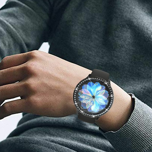Bling Gemstones Schutzhülle für Samsung Galaxy Watch Active 2 40 44mm Hülle Etui - 第 17/42 張圖片