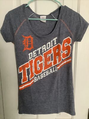 DETROIT TIGERS - MLB Genuine Merchandise Fifth & Ocean Womens Grey t-shirt Small