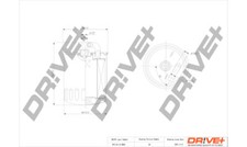 Filtre à carburant Mercedes 560