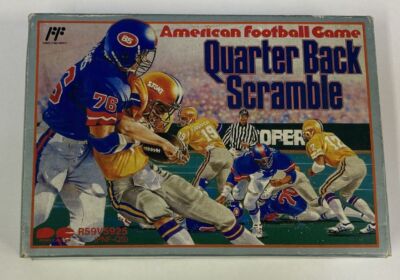 Nintendo Famicom American Football Game Quarter Back Scramble Box
