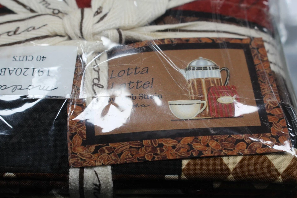 Moda Deb Strain 40 Fat Quarter Bundle Lotta Latte Rare Quilting Sewing - Image 2 of 4