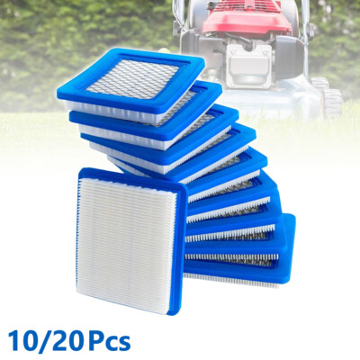 10/20Pcs Lawn Mower Air Filters for Briggs & Stratton 491588 491588S 399959 H/P
