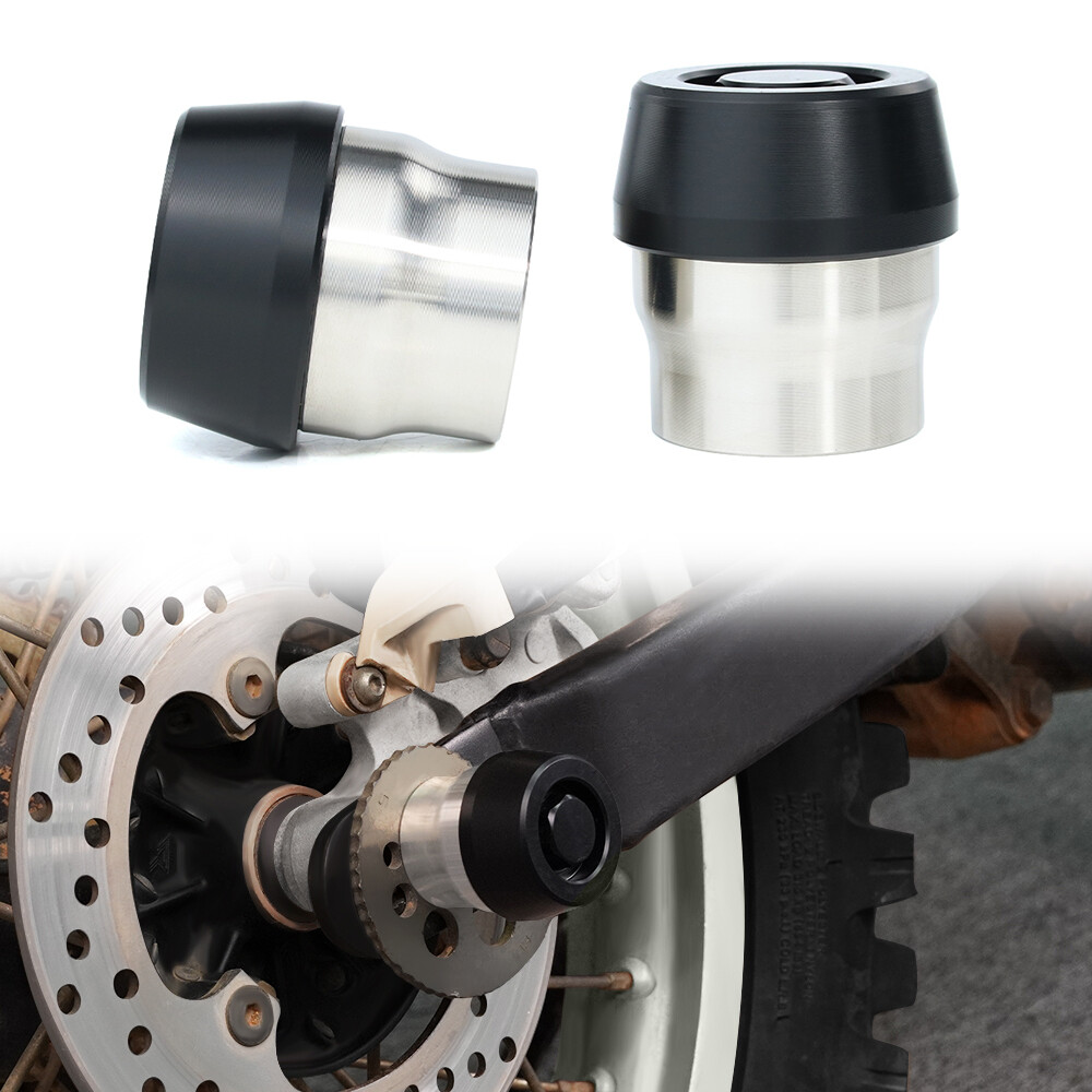 Rear Axle Sliders Crash Protector Fit For Yamaha TT-R125 00-24