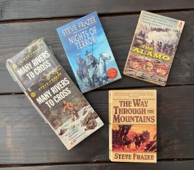Steve Frazee - Westerns Lot Of 11 Books (7 Different Titles)