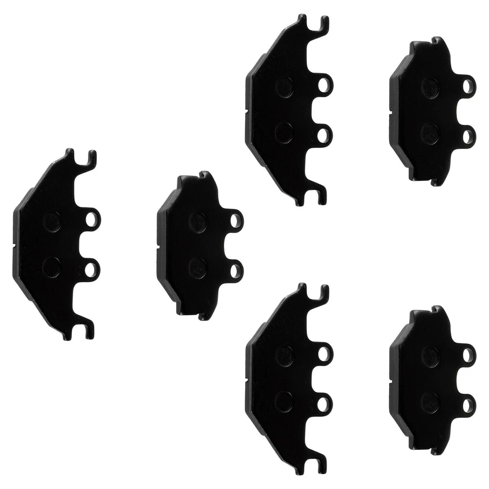 Pastillas de freno delanteras y traseras para T.G.B. Outback 425 (2007 2008) Foto 4 de 4