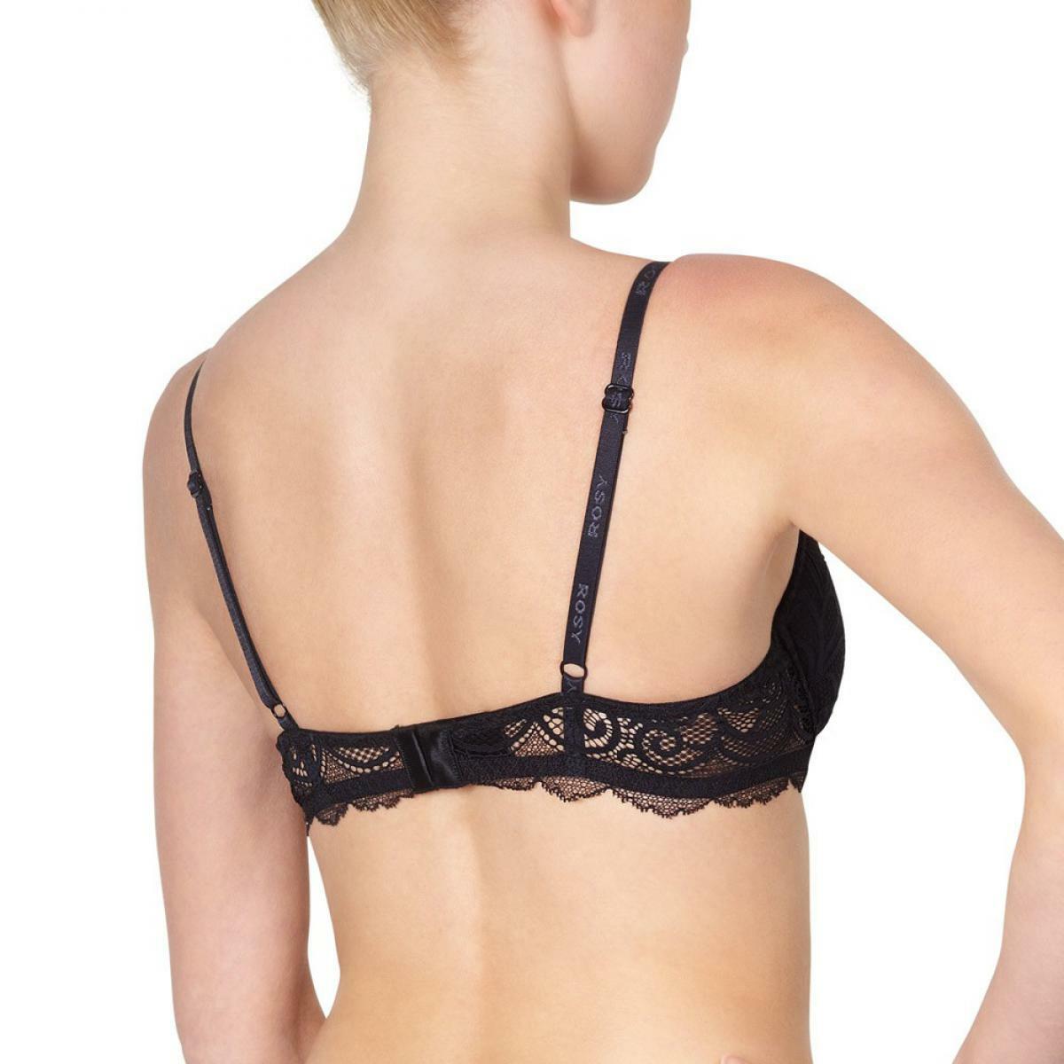 Soutien-gorge Rosy 'L'Amour' 85A Noir - Fine Mousse, Polyamide, Neuf Avec étiquettes