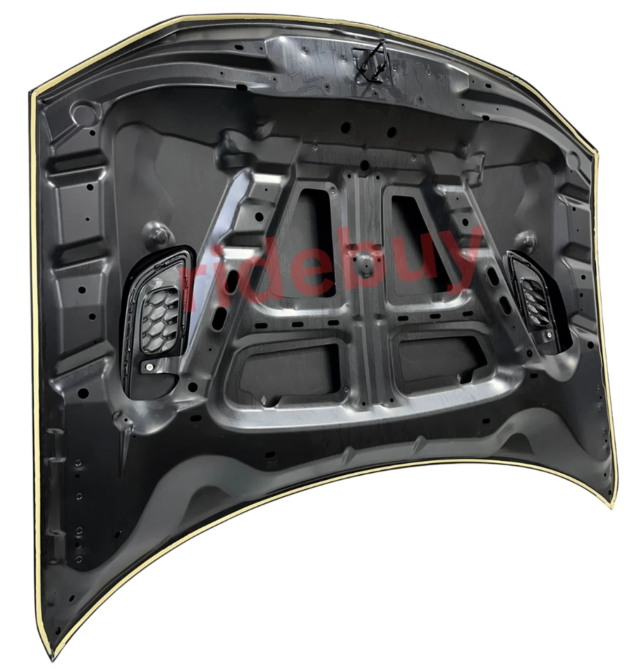 Fit 2015 - 2023 Chrysler 300 Hood Aluminum with 3 Scoops HOD-13 - Изображение 4 из 4