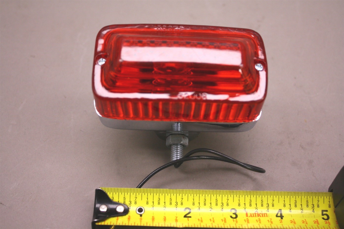 Big Bike Parts 16-1 Red Lens 12v Small Marker Light - 4 Pcs. for One Price