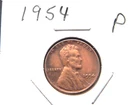 1954 (P) Lincoln Penny