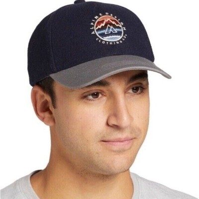 Alpine Design Men's Circle Patch Trucker Hat OS Navy NWT - N5