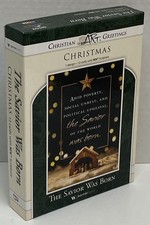 BOX 12 Christian CHRISTMAS Cards With NIV Bible Scripture Inspirational Verse