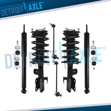Front Struts Rear Shock Absorbers Sway Bar Links Kit for 2010-2015 Toyota Prius